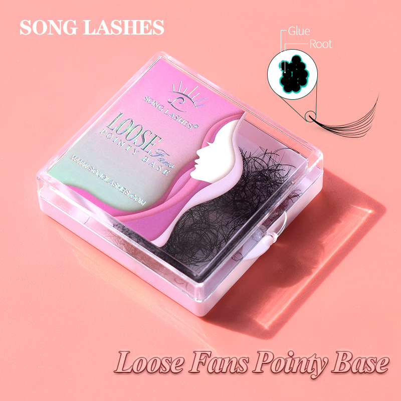 Eyelash Extension Korea - أغنية جلدة Promade Fans 3D-10D07Pointy قاعدة