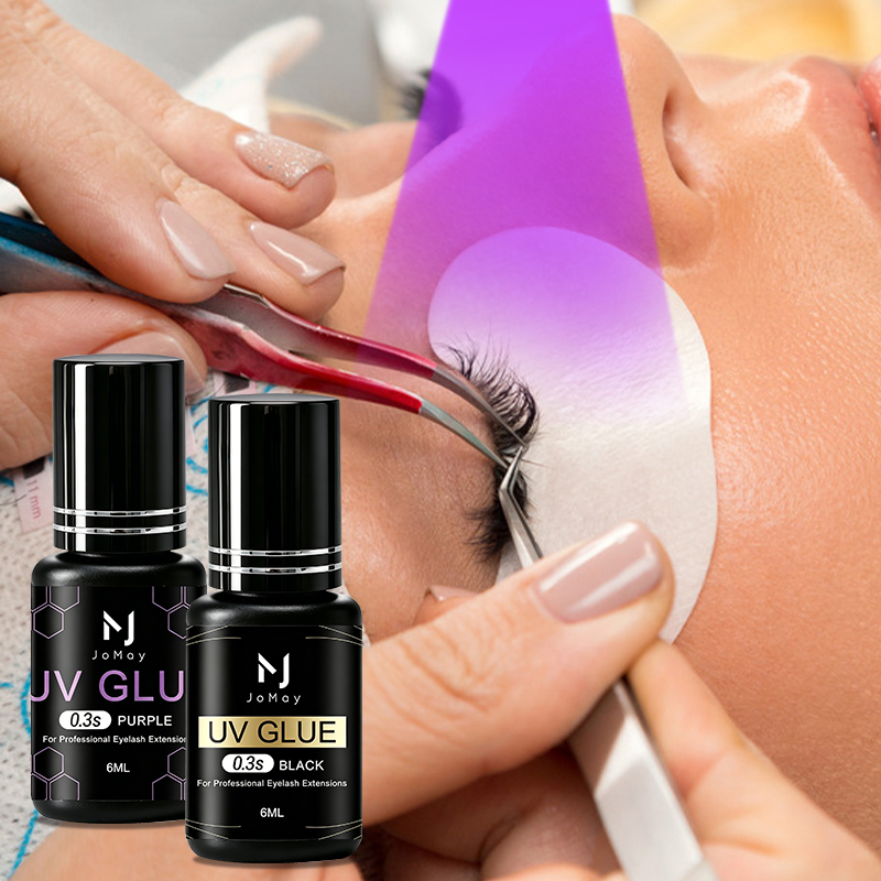 Sensitive Lash Glue - صمغ رموش أسود شفاف بنفسجي من