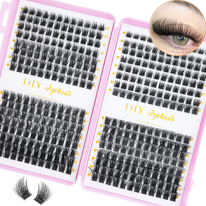 Eyelash Extension Home Service - 384 قطعة من كتاب تمديد الرموش