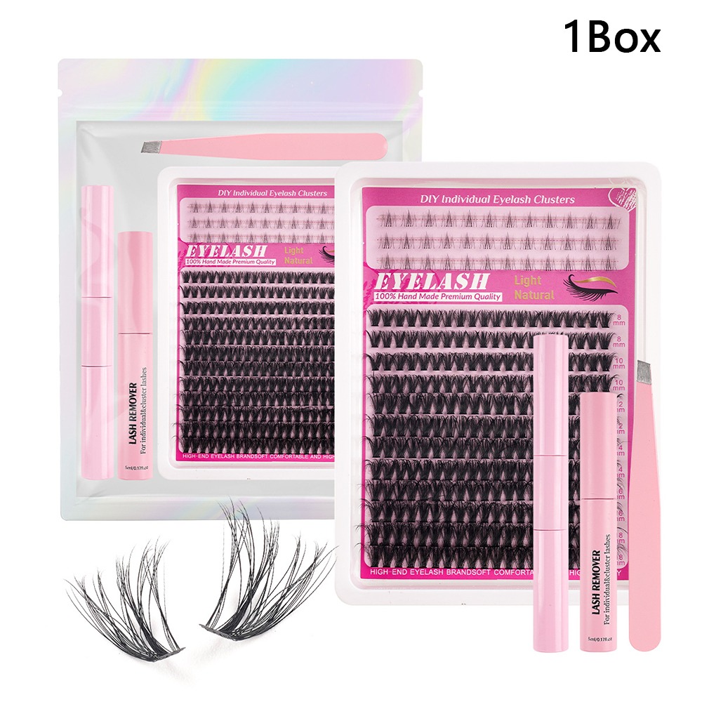 Eyelash Extension Wispy Look - رموش صناعية طبيعية المظهر بطول 8-18