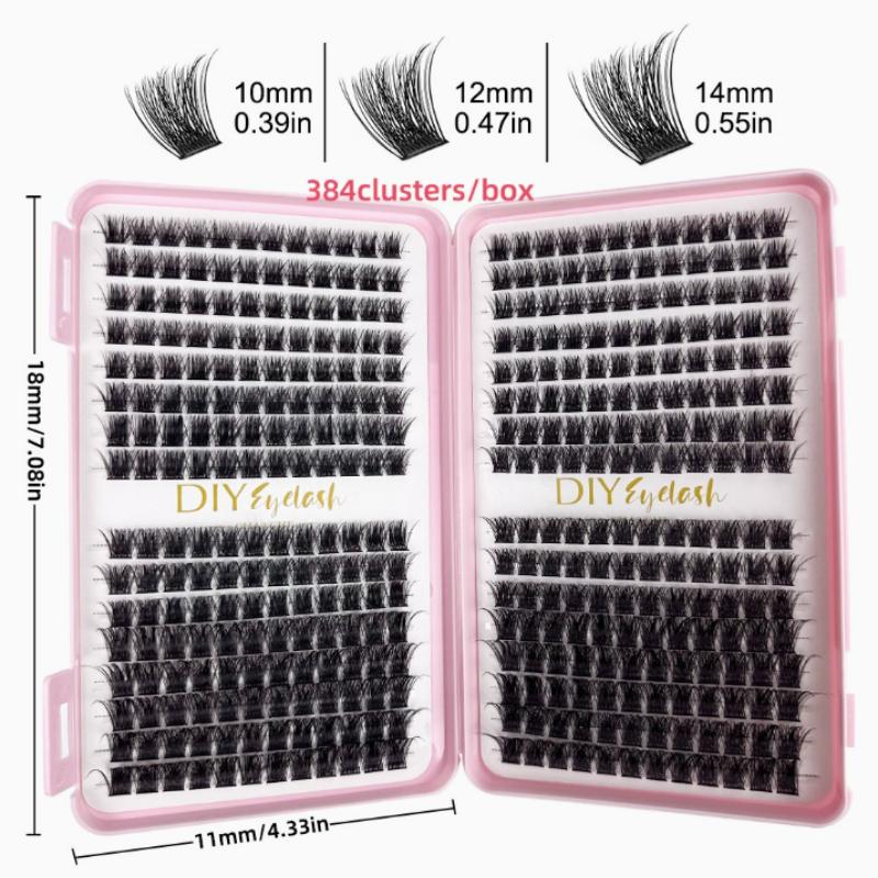 Eyelash Extension Home Service - طقم تمديد الرموش، رموش طبيعية كثيفة