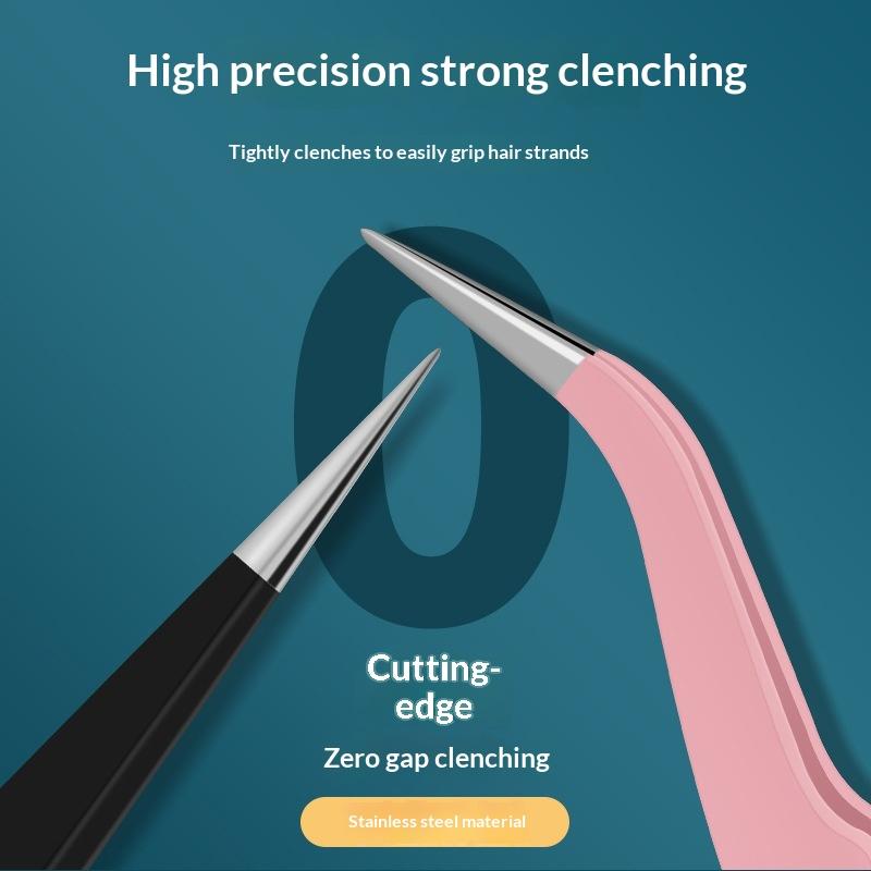 Eyelash Extension Home Service - ملقط جديد من الفولاذ المقاوم للصدأ