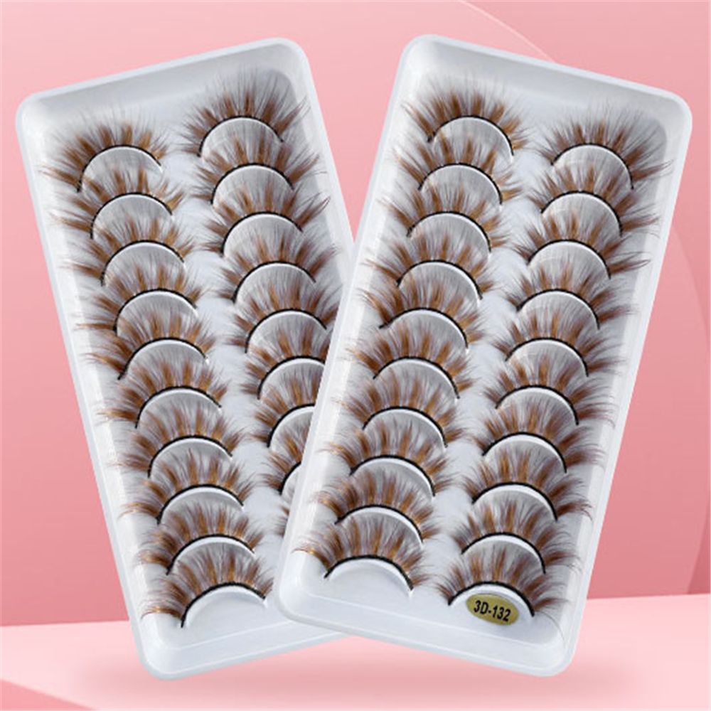 رموش مينك طويلة وكثيفة، رموش ب - مراجعة Eyelash Extension Wispy Look وسعره