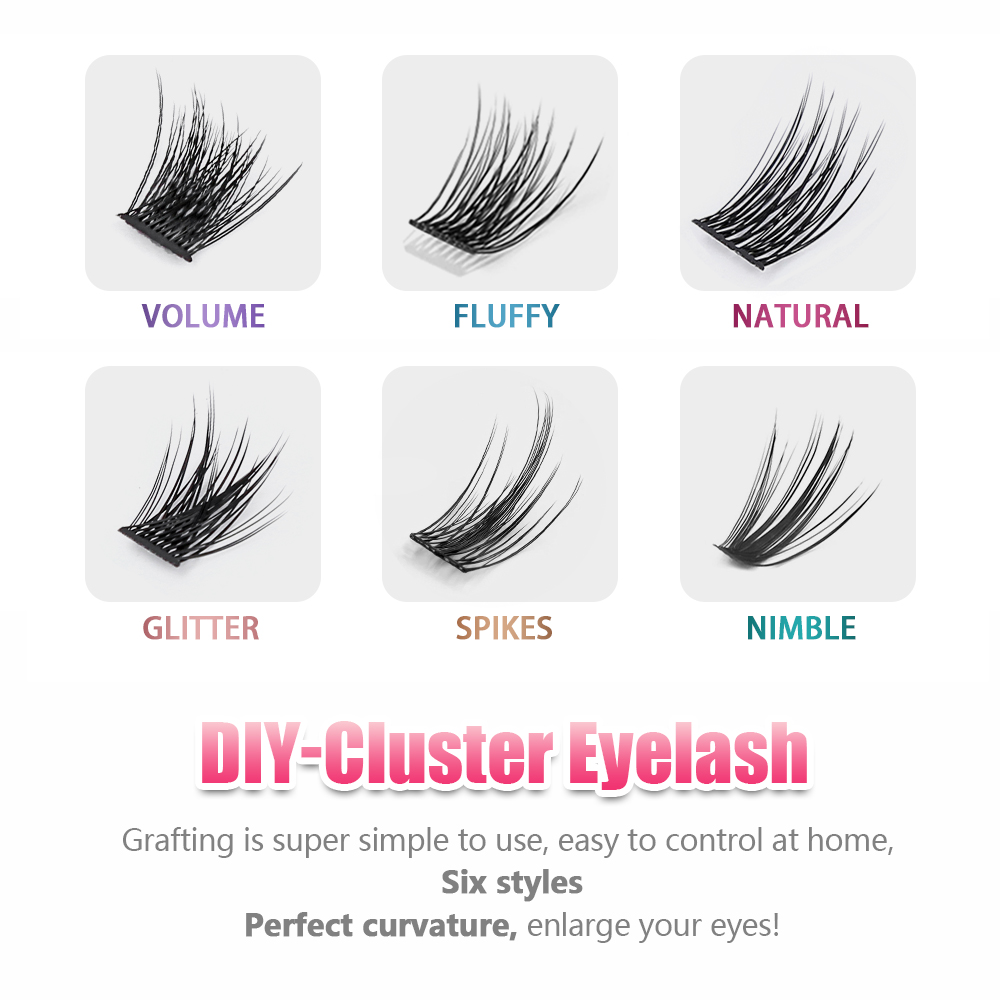 MASSCAKU لاش مجموعات لتقوم بها - مراجعة Eyelash Extension Wispy Look وسعره