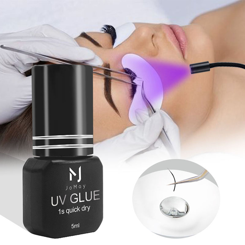 الغراء JOMAY-UV لتمديد الرموش  - مراجعة Sensitive Lash Glue وسعره