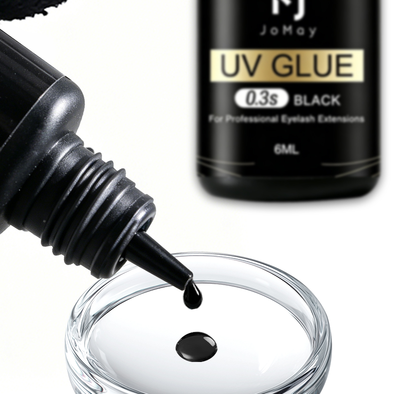 صمغ رموش أسود شفاف بنفسجي من J - مراجعة Sensitive Lash Glue وسعره