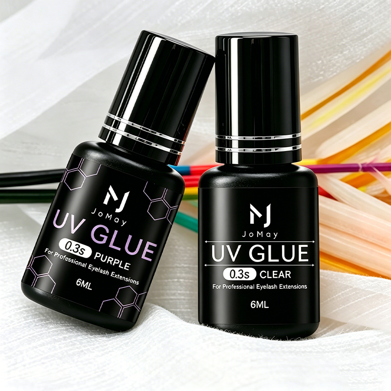صمغ رموش أسود شفاف بنفسجي من J - مراجعة Sensitive Lash Glue وسعره