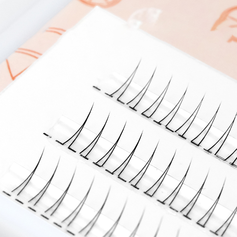 J حليقة على شكل حرف V تحت رمش  - مراجعة Eyelash Extension Korea وسعره