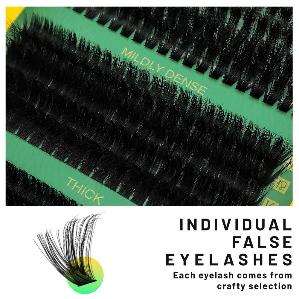 رموش صناعية بمظهر طبيعي، مجموع - مراجعة Eyelash Extension Wispy Look وسعره