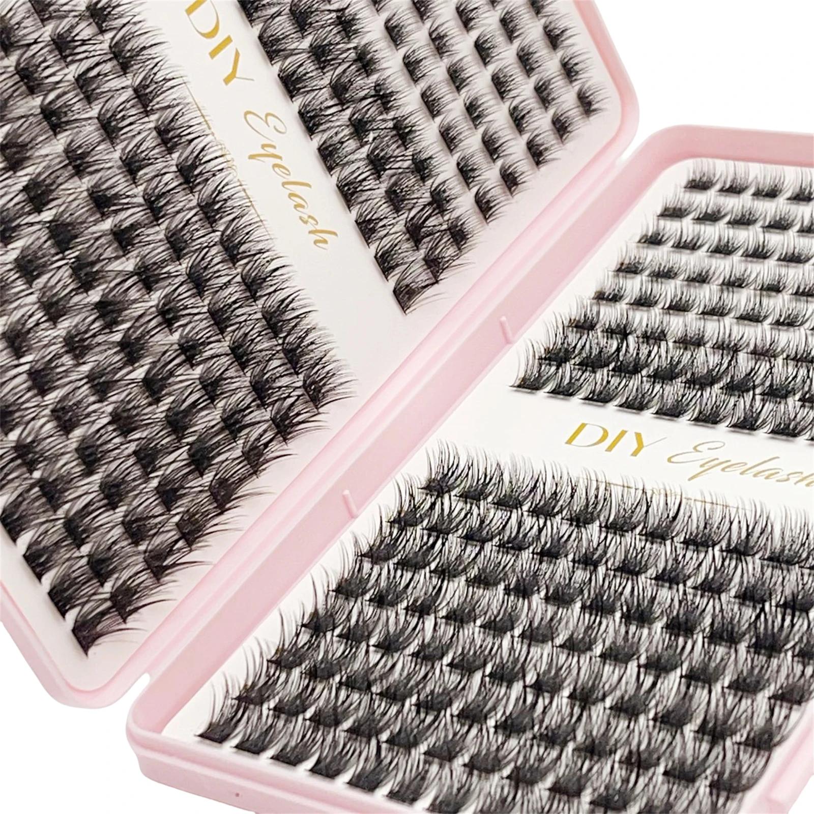 384 قطعة من الرموش الفردية الم - مراجعة Eyelash Extension Home Service وسعره