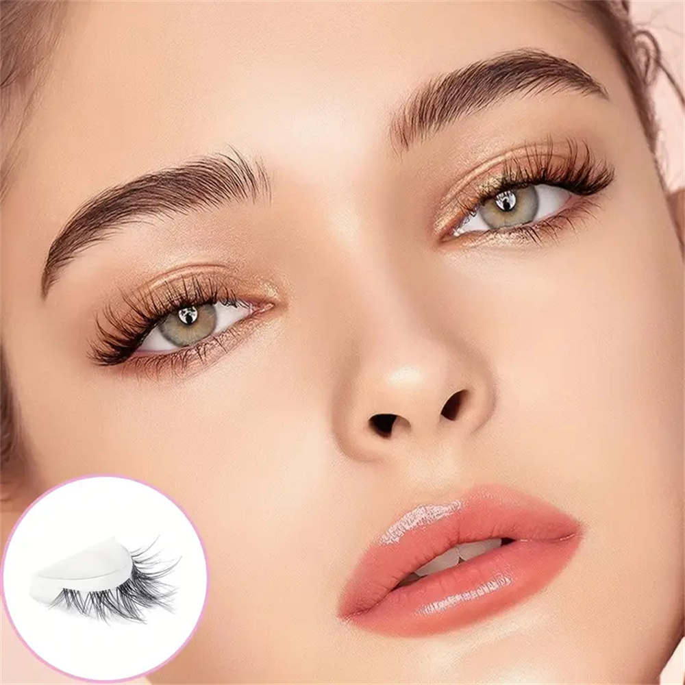 10 أزواج من الرموش الصناعية ذا - مراجعة Eyelash Extension Wispy Look وسعره