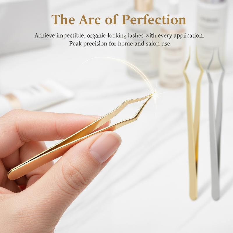 مجموعة ملاقط من الفولاذ المقاو - مراجعة Eyelash Extension Home Service وسعره