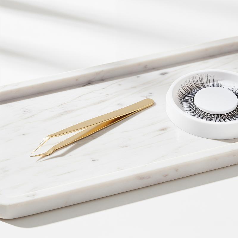 مجموعة ملاقط من الفولاذ المقاو - مراجعة Eyelash Extension Home Service وسعره