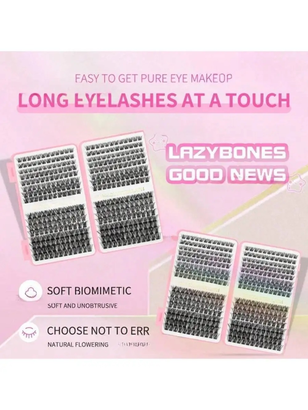 384 قطعة من الرموش الفردية الم - مراجعة Eyelash Extension Home Service وسعره
