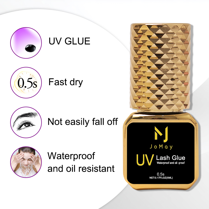 صمغ رموش أسود من JOMAY سريع ال - مراجعة Sensitive Lash Glue وسعره