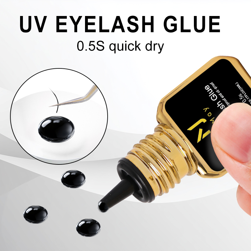صمغ رموش أسود من JOMAY سريع ال - مراجعة Sensitive Lash Glue وسعره