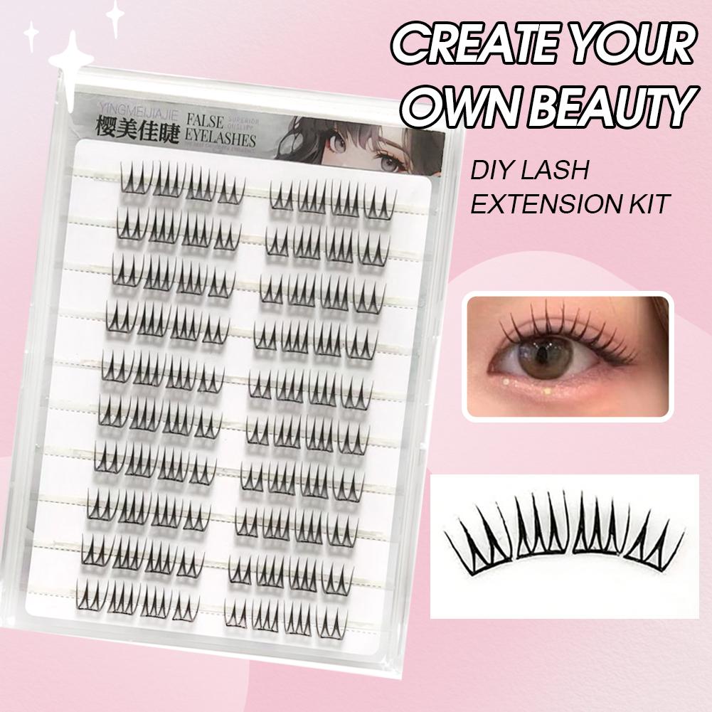 رموش صناعية خالية من الغراء عل - مراجعة Eyelash Extension Korea وسعره