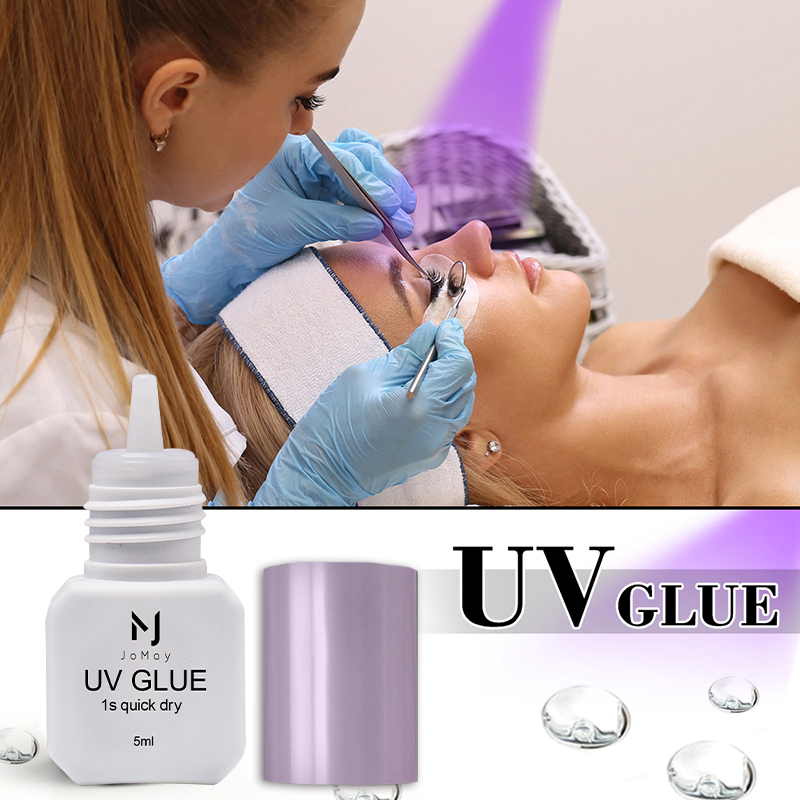 JOMAY UV الغراء 0.5S رمش الغرا - مراجعة Sensitive Lash Glue وسعره
