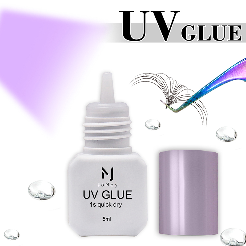JOMAY UV الغراء 0.5S رمش الغرا - مراجعة Sensitive Lash Glue وسعره