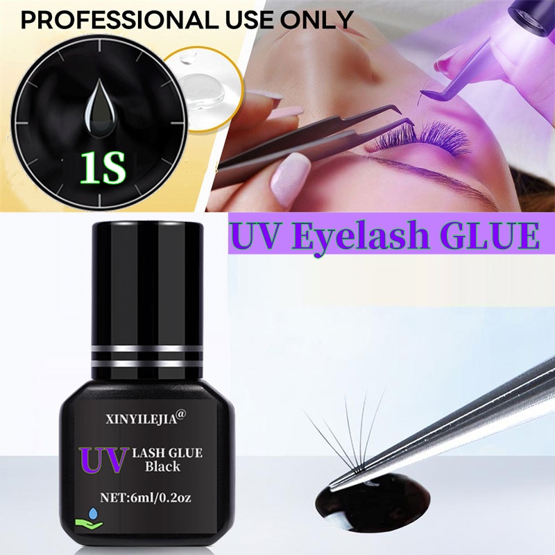 جديد الأشعة فوق البنفسجية جلدة - مراجعة Sensitive Lash Glue وسعره