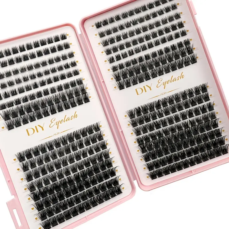 طقم تمديد الرموش 384 قطعة، رمو - مراجعة Eyelash Extension Home Service وسعره