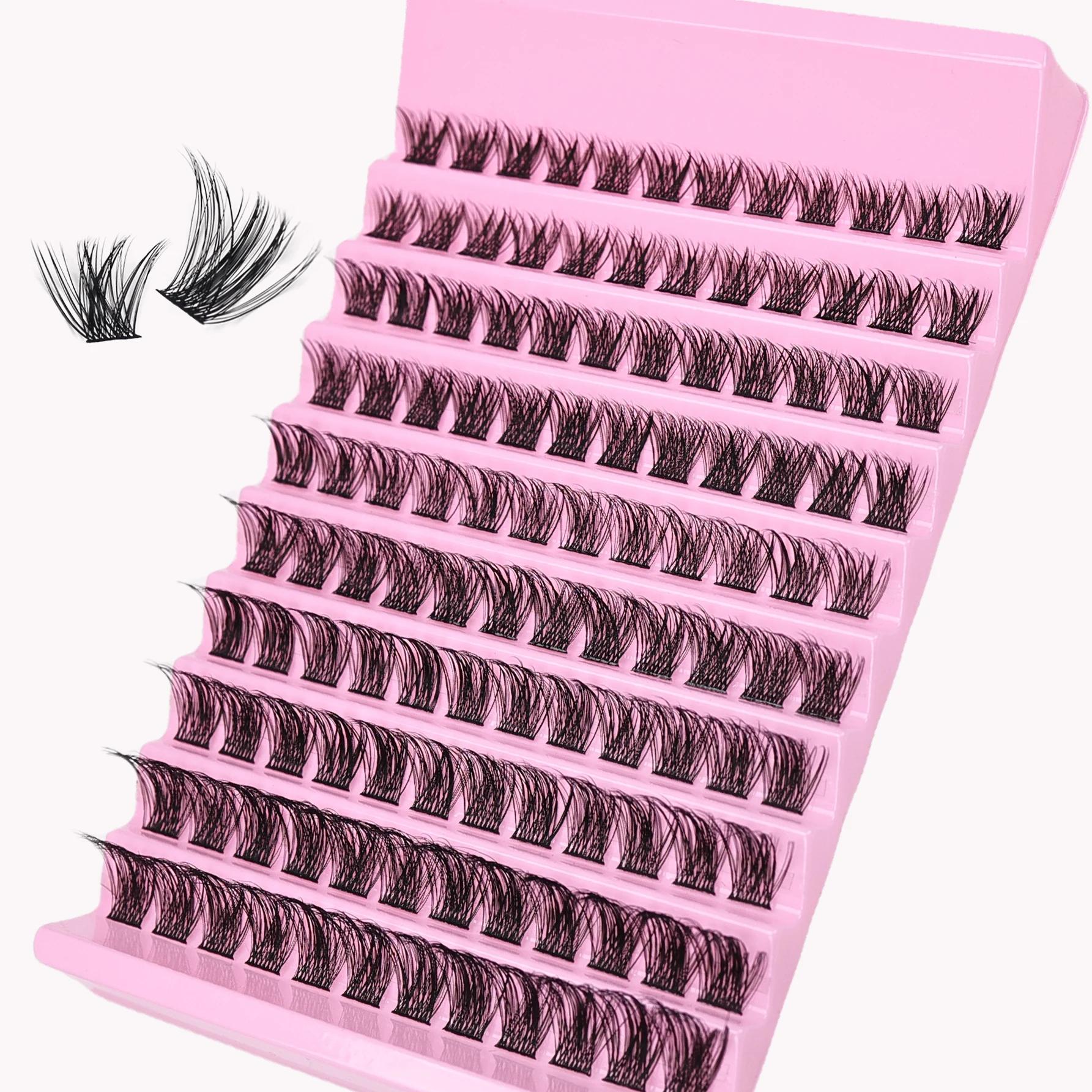 رموش عنقودية بتجعيد D، رموش فر - مراجعة Eyelash Extension Home Service وسعره