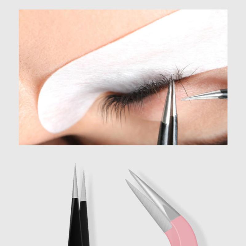 ملقط جديد من الفولاذ المقاوم ل - مراجعة Eyelash Extension Home Service وسعره
