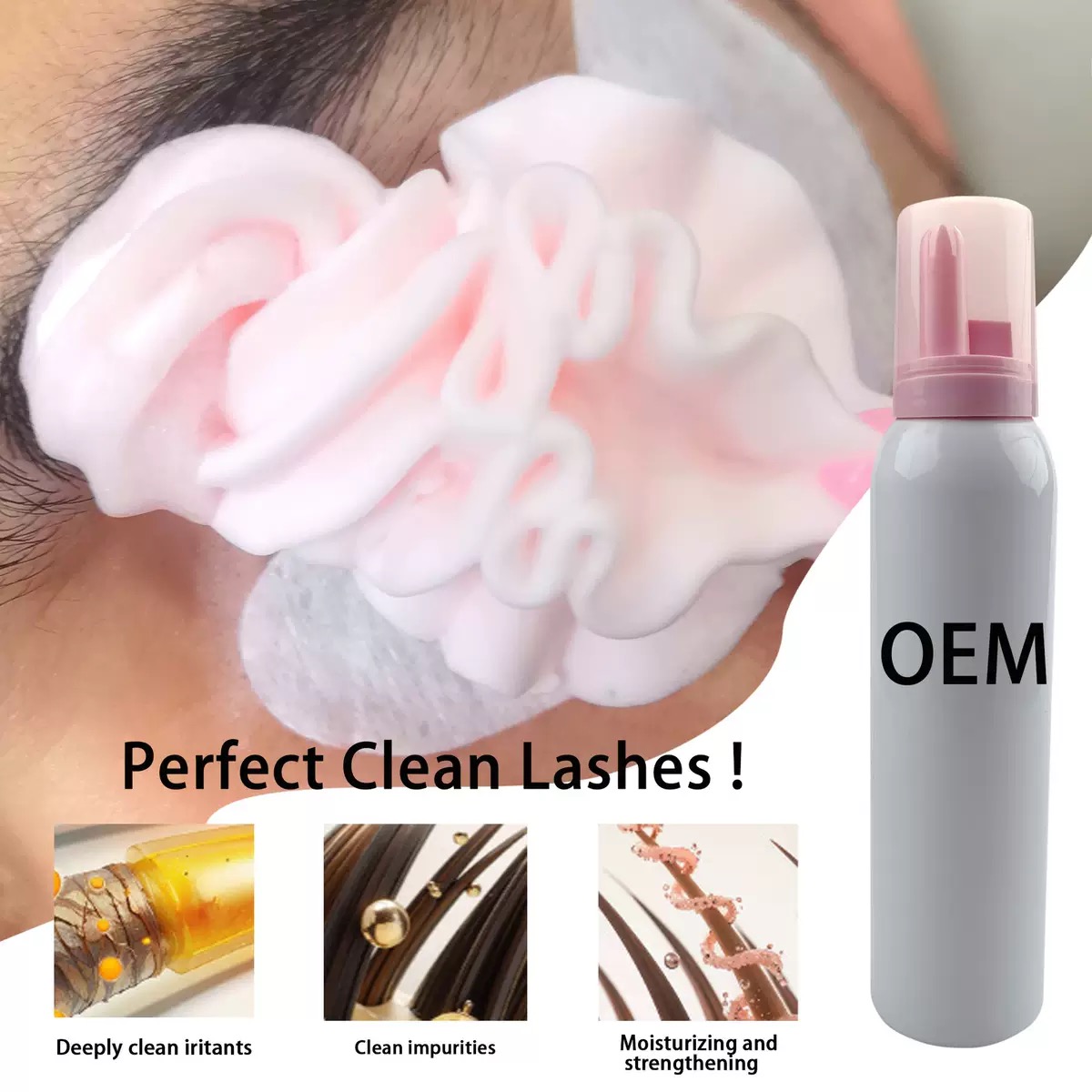 مصنع الجملة Custom100ml Whippe - مراجعة Sensitive Lash Glue وسعره
