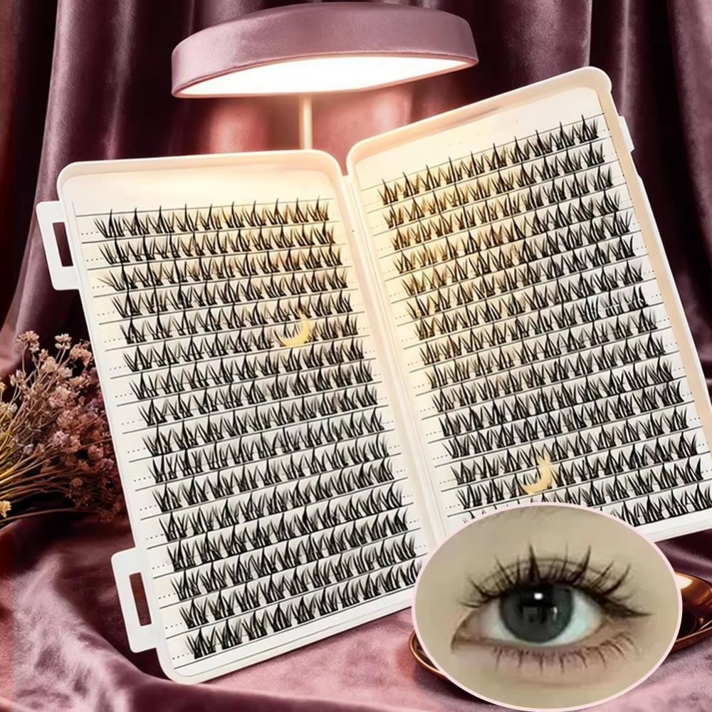 رموش صناعية بمظهر طبيعي، تصميم - مراجعة Eyelash Extension Wispy Look وسعره
