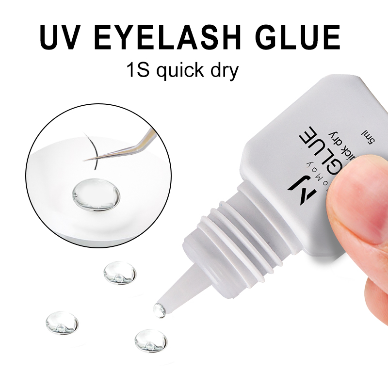 غراء رموش الأشعة فوق البنفسجية - مراجعة Sensitive Lash Glue وسعره