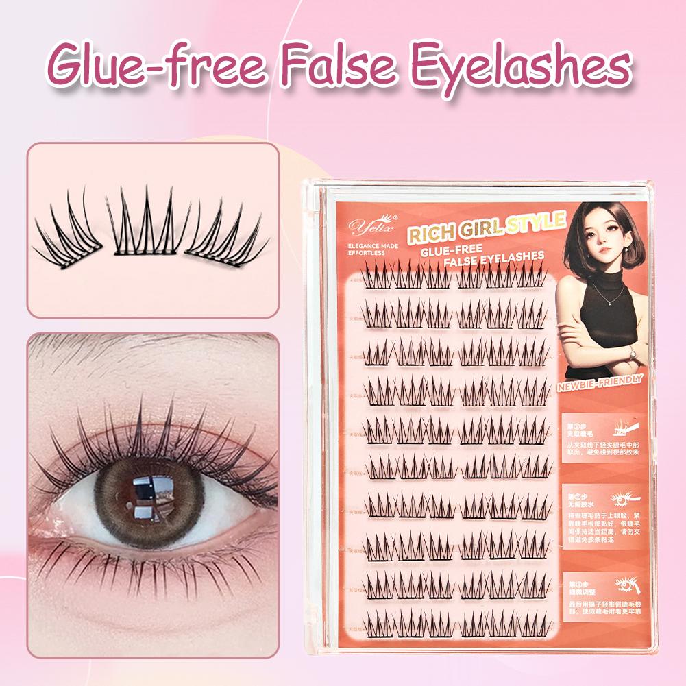 الكورية خالية من الغراء الرموش - مراجعة Eyelash Extension Korea وسعره