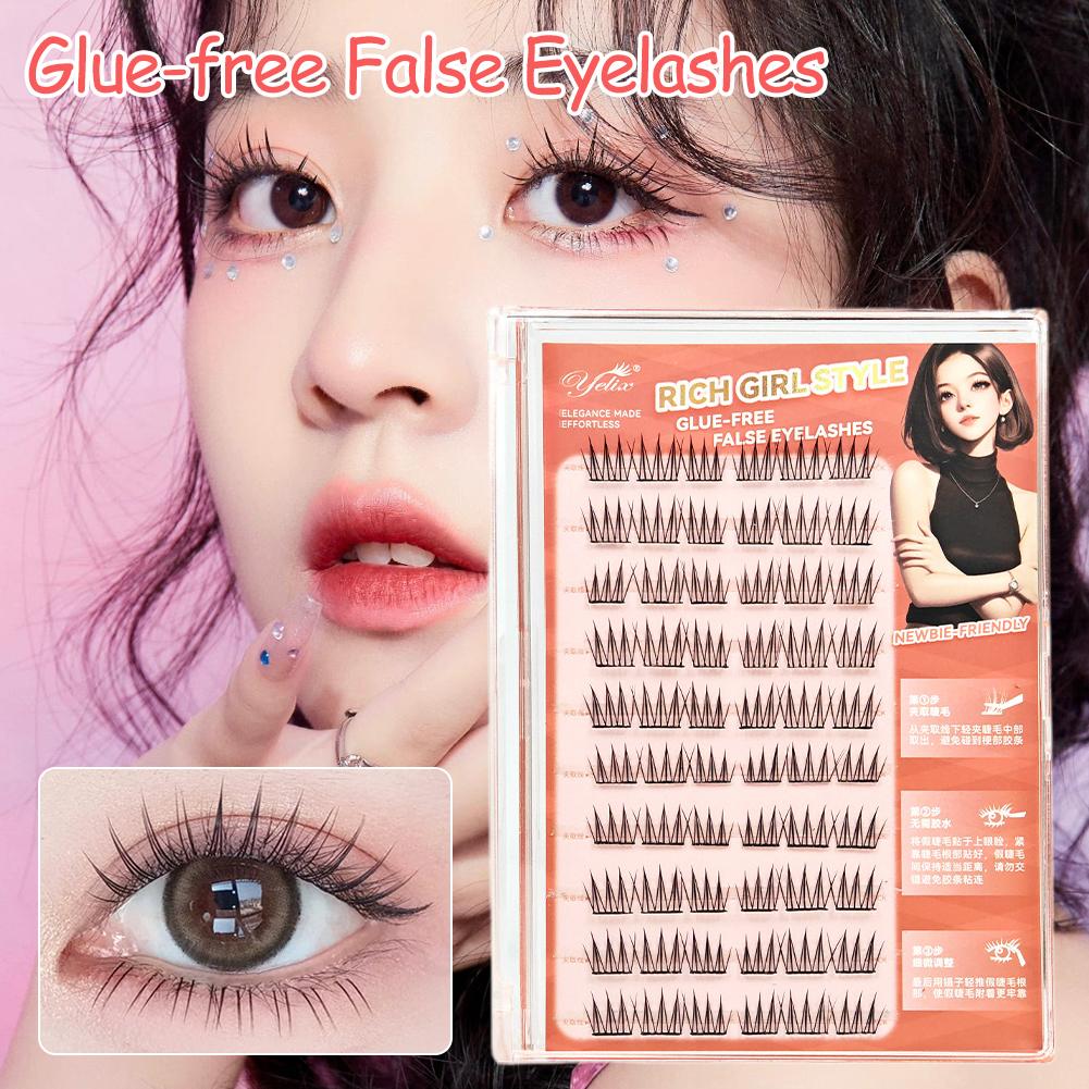 الكورية خالية من الغراء الرموش - مراجعة Eyelash Extension Korea وسعره